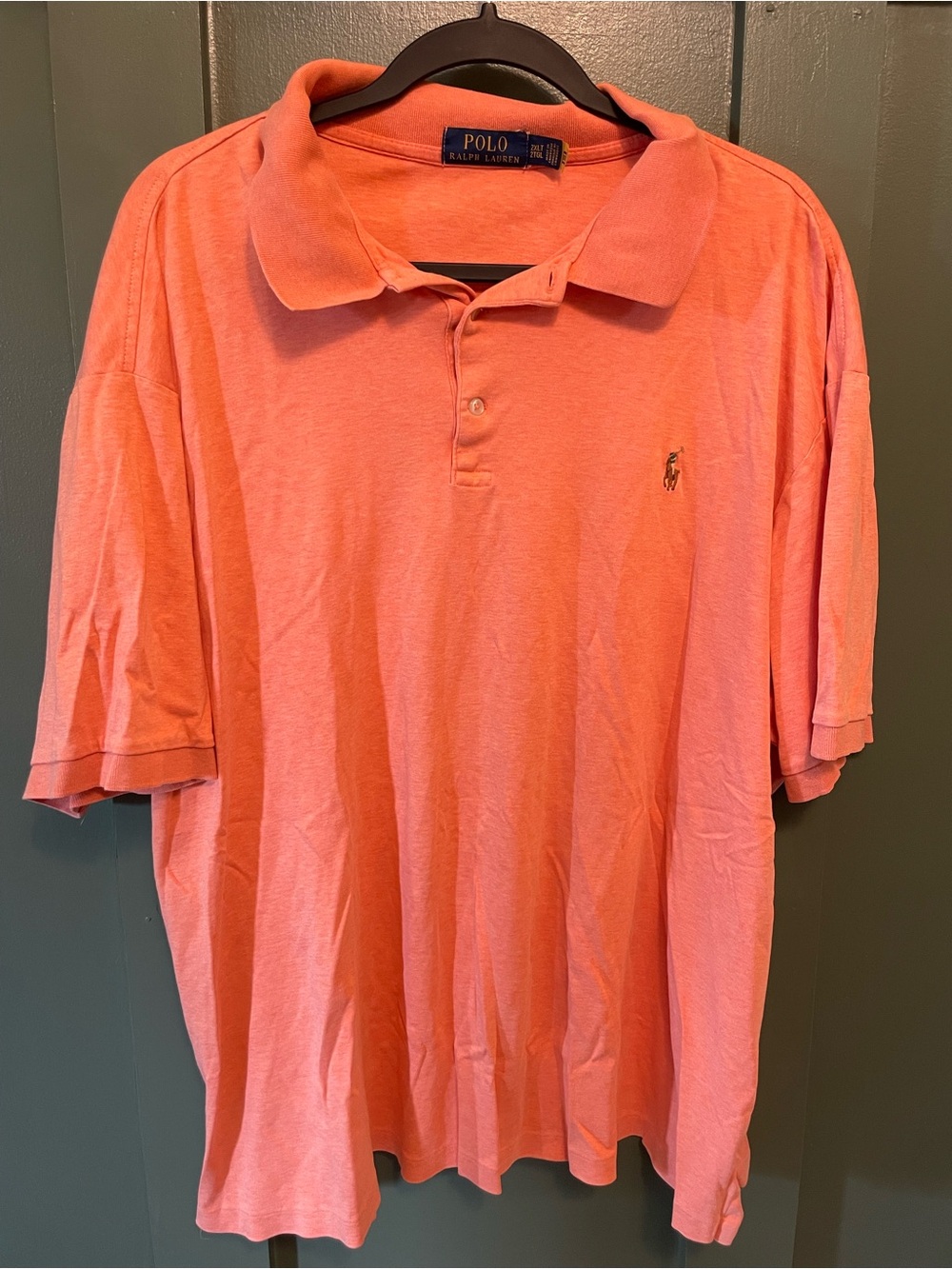 Polo by Ralph Lauren Orange Polo Shirt | 2XL